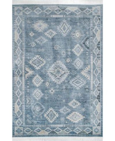 Nuloom Maida Rug In Silver