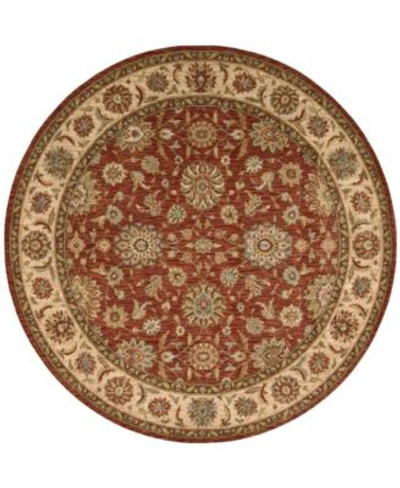 Nourison Living Treasures Li05 Rust Rug