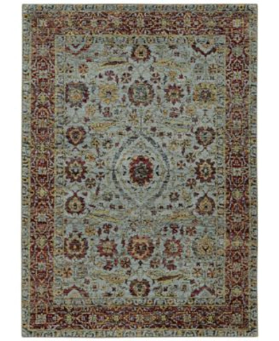 Jhb Design Journey Navarre Blue Area Rugs