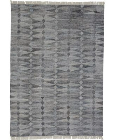 Simply Woven Londyn R0814 Gray Area Rug