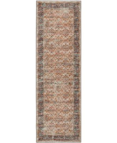 D Style Basilic Bas10 Area Rug In Midnight