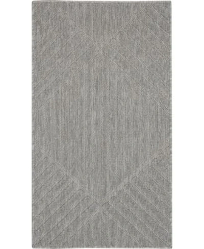 Nourison Cozumel Czm05 Silver Rug