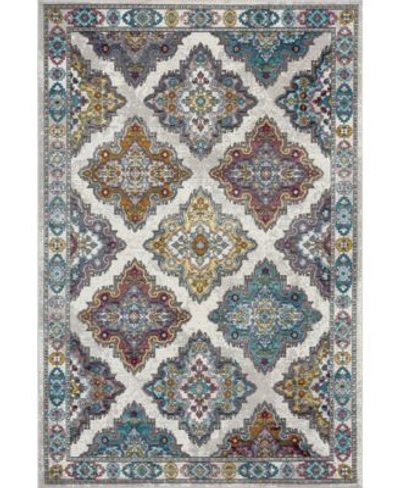 Lr Home Opulent Mosaic Traditional Area Rug In Multi