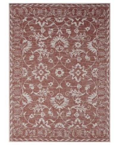 Nicole Miller Patio Country Ayala Area Rug In Aquamarine