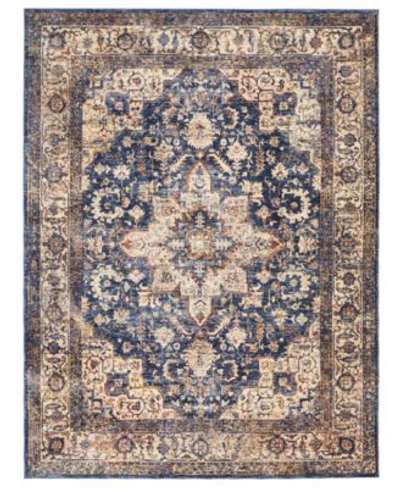 Km Home Taza Heriz Area Rug Collection In Beige