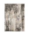 Jhb Design Amorphous Amo008 Area Rugs In Gray