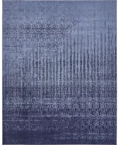Bayshore Home Lyon Lyo2 Area Rug Collection In Blue