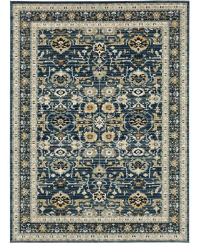 Karastan Zephyr Amphora Area Rug In Blue