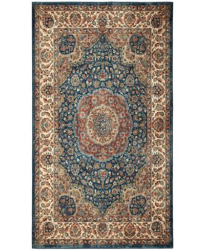 Palmetto Living Alexandria Rochester Navy Area Rug Collection In Blu