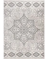 Palmetto Living Adagio Paisley Points Area Rug In White