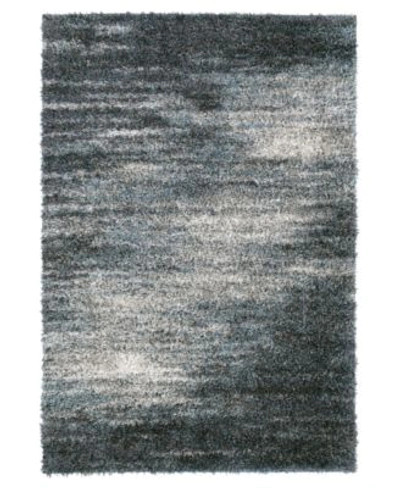 D Style Jackson Reflection Charcoal Area Rug In Gray