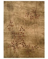 Nourison Closeout  Area Rugs Somerset Collection St74 Latte Blossom