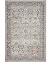 D Style Basilic Bas1 Area Rug In Taupe