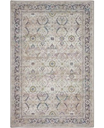 D Style Basilic Bas1 Area Rug In Taupe