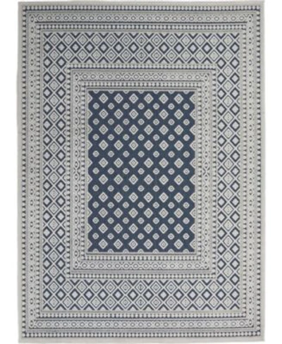 Nourison Key Largo Klg02 Blue Rug