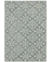 Amer Rugs Boston Bos 33 Gray Rug In Gray