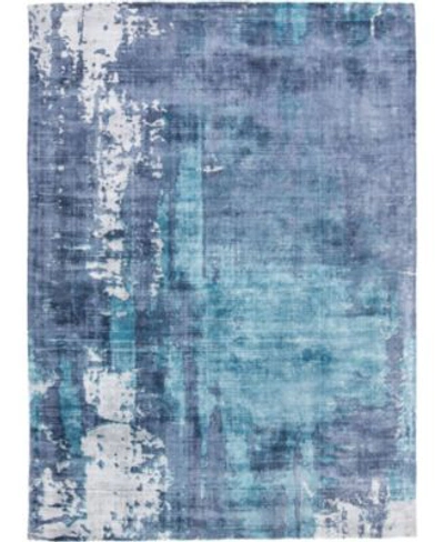 Simply Woven Scarlett R8662 Ocean Area Rug