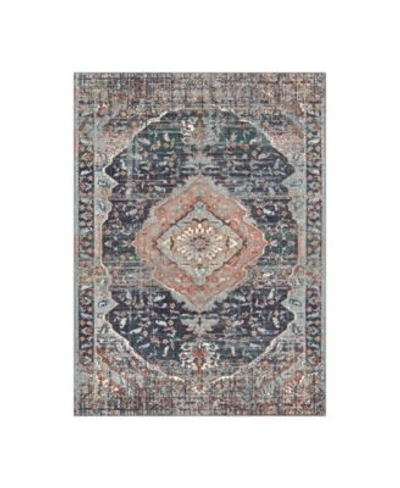 Karastan Soiree Solace Area Rug In Indigo