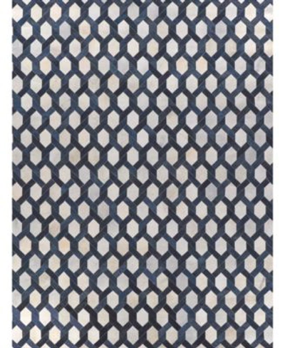Exquisite Rugs Biota B3157 Area Rug In Silver-tone