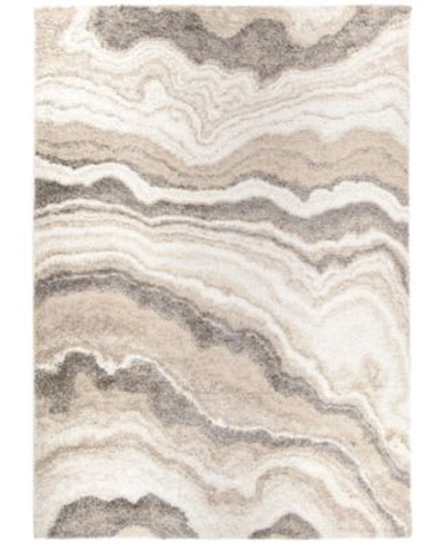 Palmetto Living Mystical Cascade Rug In Taupe Inkwell