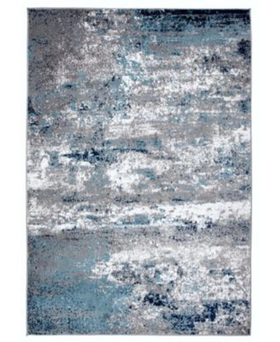 Main Street Rugs Wynn 928 Area Rug In Blue