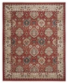 Ralph Lauren Ariel Lrl1255c Red And Beige 5'1" X 7'6" Area Rug In Red