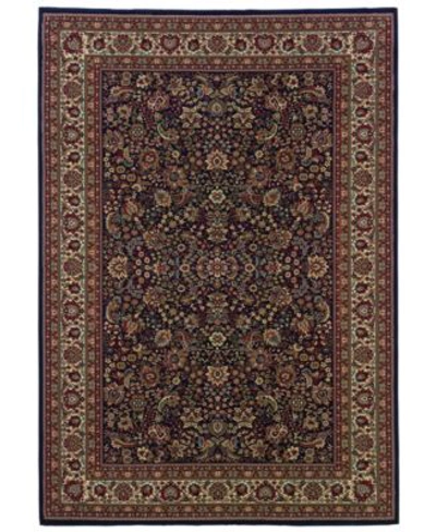 Oriental Weavers Ariana 113b Sarouk Navy Rug