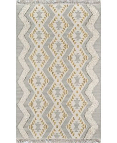 Novogratz Collection Novogratz Indio Ind 1 Gray Area Rug Collection In Grey