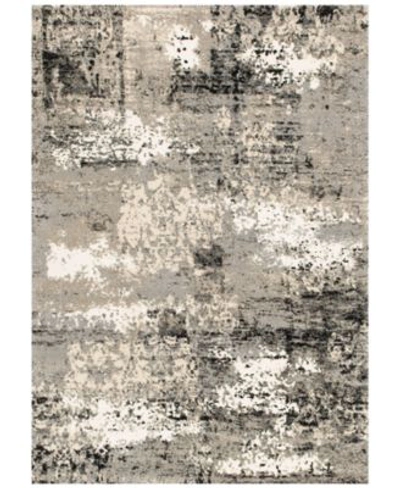 D Style Fusion Grey Area Rug Collection