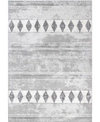 Nuloom Creek Vintage Inspired Amerie Gray Area Rug In Gray