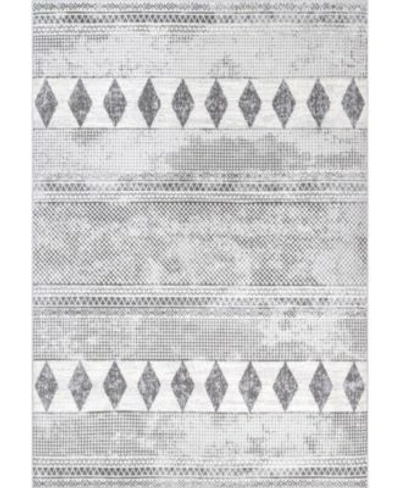 Nuloom Creek Vintage Inspired Amerie Gray Area Rug