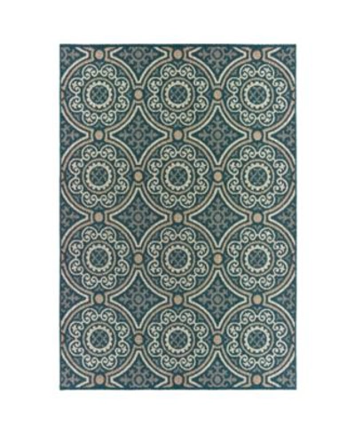 Jhb Design Scope Sco07 Blue Rug