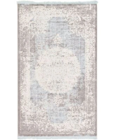 Bayshore Home Norston Nor4 Area Rug Collection In Purple
