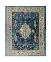 NICOLE MILLER PARLIN ASTER DARK BLUE AREA RUG COLLECTION