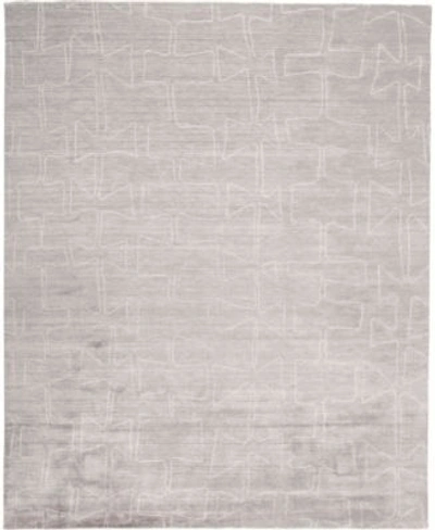 Simply Woven Amayah R8697 Taupe Area Rug