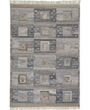 Simply Woven Londyn R0816 Charcoal Area Rug In Charcoal