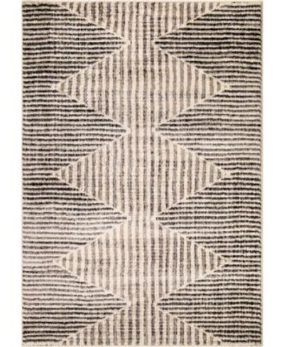 Palmetto Living Gemstone Line Dance Area Rug In Ivory