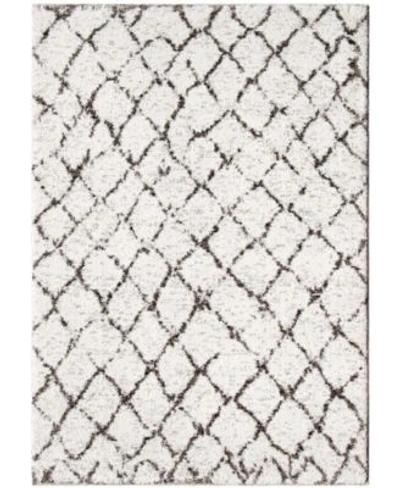 Palmetto Living Cloud 19 Tribal Line Area Rug In Ivory