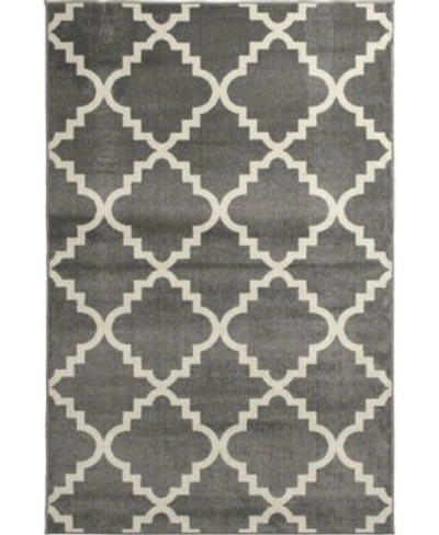 Portland Textiles Portland Textile Tropicana Taza Area Rug In Gray