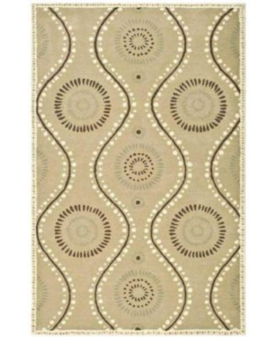 Martha Stewart Collection Ogee Dot Msr4532 Rug In Aqua