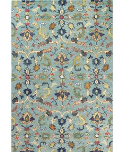 Bb Rugs Taron Al110 Area Rug In Teal