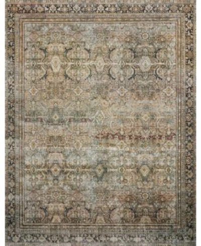 Loloi Ii Spring Valley Home Layla Lay 03 Rug In Olive