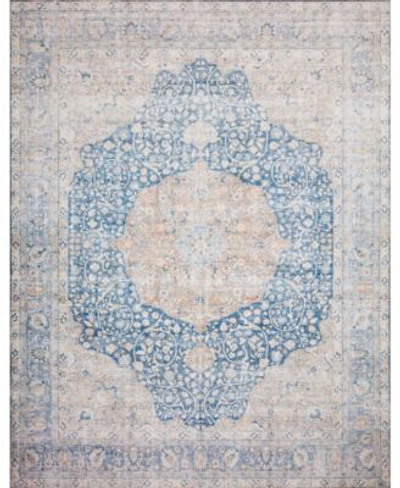 Loloi Ii Spring Valley Home Layla Lay 07 Rug In Blue