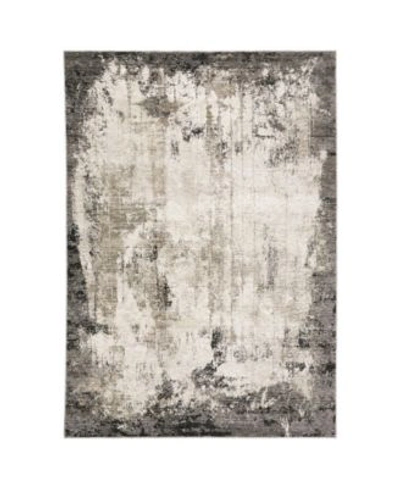 Jhb Design Amorphous Amo012 Area Rugs In Gray