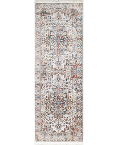 Bb Rugs Cennial Cnl104 2'6" X 8'6" Runner Area Rug In Ivory