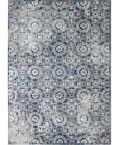 Bb Rugs Arbury Arb104 7'10" X 10' Area Rug In Blue