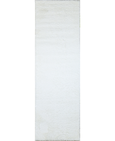 Bb Rugs Zuela Zul105 2'6" X 8'6" Runner Area Rug In White