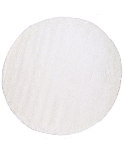 Bb Rugs Zuela Zul105 8' X 8' Round Area Rug In White