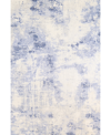 Bb Rugs Bayside Alm215 2'6" X 8'6" Runner Area Rug In Ivory/blue