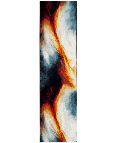 Safavieh Galaxy Gal-112 2'3" X 4' Area Rug In Orange